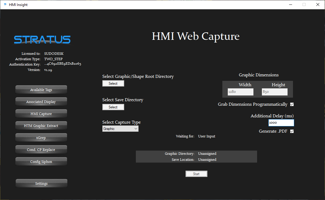 After being provided with a directory path, this module utilizes a custom made deserialization process to parse Honeywell HMIWeb displays and accurately reconstructs the displays into a 8.5x11 or 11x17 PDF.With an average capture time of 400 milliseconds* per graphic this module has saved countless man hours and many interns from arthritis. *Performance varies based on host machine performance.