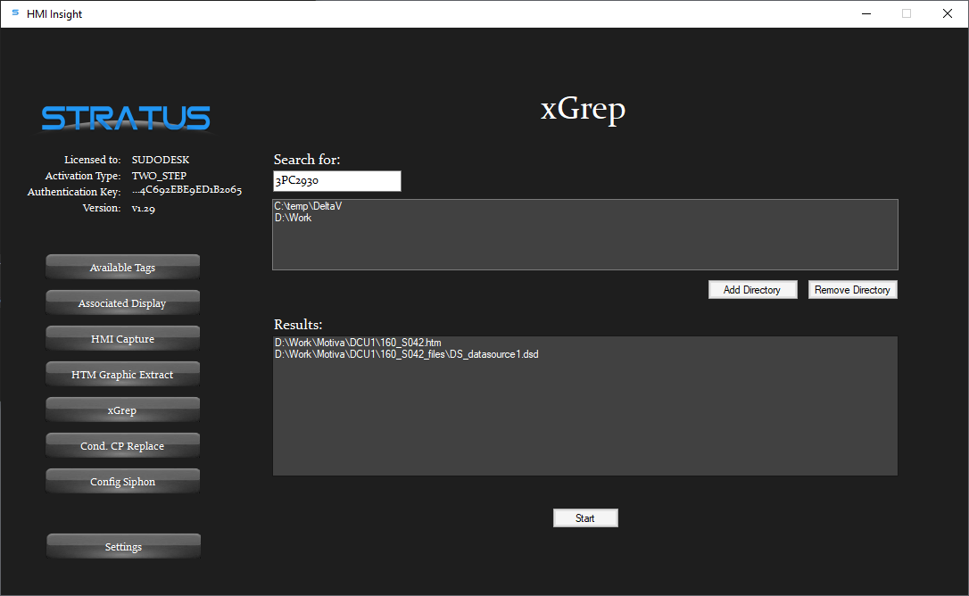 xGrep - Inspired by the grep Unix tool, this module replicated the ability in allowing users to search for keywords within multiple directories simultaneously.In addition, this module doesn’t just look for the file name, it looks within the contents of a file. After a search, simply double click on the result to launch in its default application.Want to find that Excel document that you just know had “XXX” in a cell? Now you can.