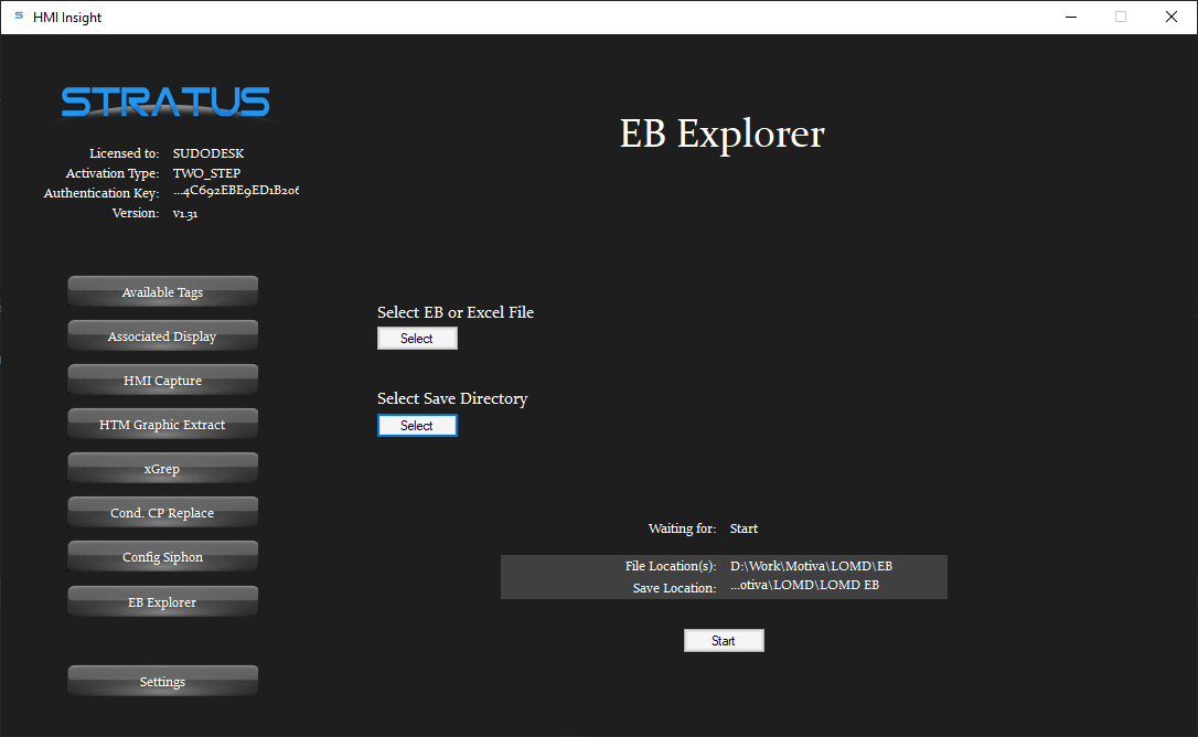 EB Explorer - Why make things complicated with a bunch of settings? This module looks simple because it is simple.Parse multiple Honeywell HG and/or HPM EB files into a single Excel document, with a worksheet for each point type (including Custom AM). Edit your excel document to make the changes you want and use EB Explorer to serialize back into an EB file!This module is great for:Run & maintain and DCS configuration projects.DCS modernization projects.Documentation of your Honeywell Hiway Gateway or HPM systems.